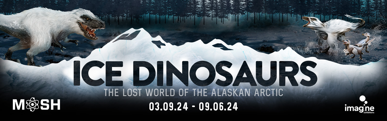 Ice Dinosaurs Exhibit; The Lost World of the Alaskan Artctic